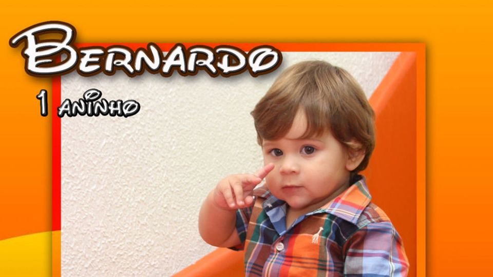 Bernardo - 1 aninho